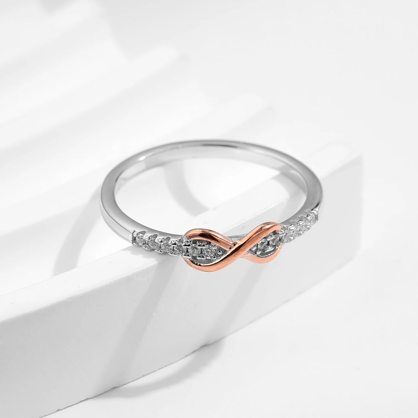 MQ Stunning S925 Silver Love Ring: Perfect for Women